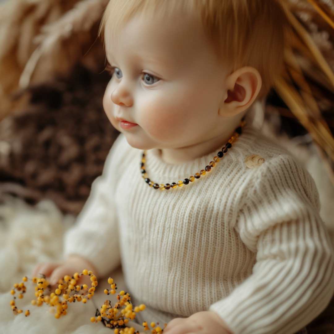 amber teething jewelry